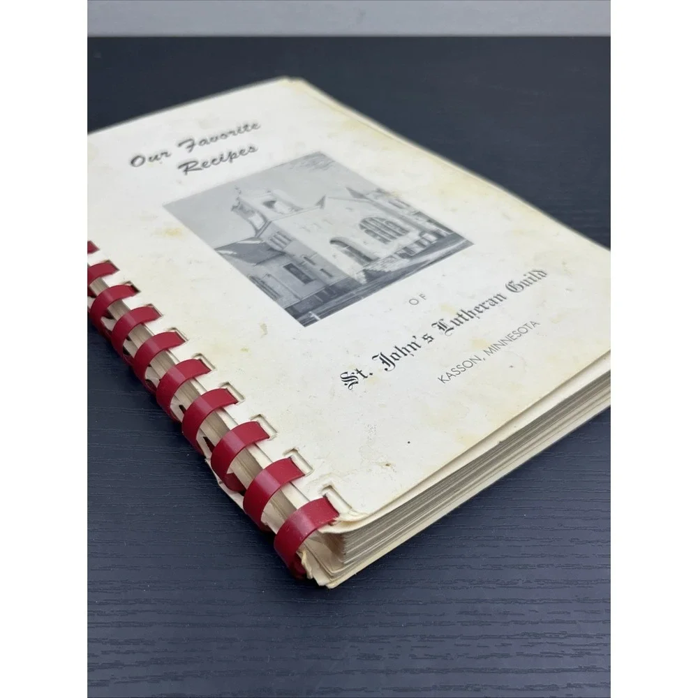 Our Favorite Recipes St Johns Lutheran Guild Kasson MN Community Cookbook